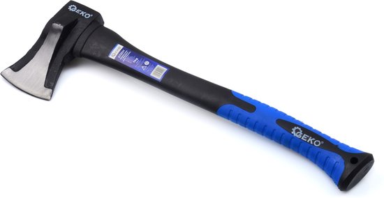 GEKO Houtkloofbijl - 3-staps injectie - Glasvezelhandvat - 1 kg van Geko