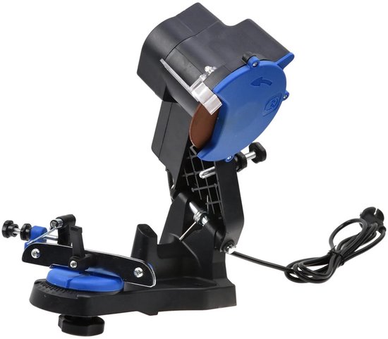 GEKO Kettingzaagslijper - 90W - Verstelbare Hoek - Compact Design van Merkloos	