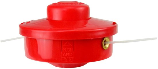 GEKO Nylon snijkop - halfautomatisch - universeel - 113 mm - rood/zwart van Geko