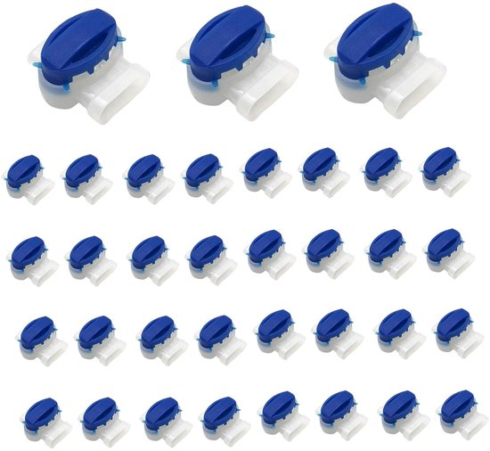 Gel connector - 35 stuks - Kabelverbinder - Waterdichte elektrische - 314-verbinders - voor robotmaaier / tuin / outdoor / auto