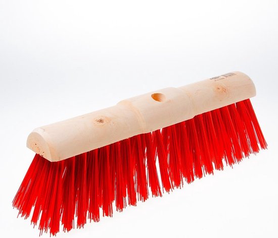 Gemeentebezem rood pvc 45cm van Talen Tools