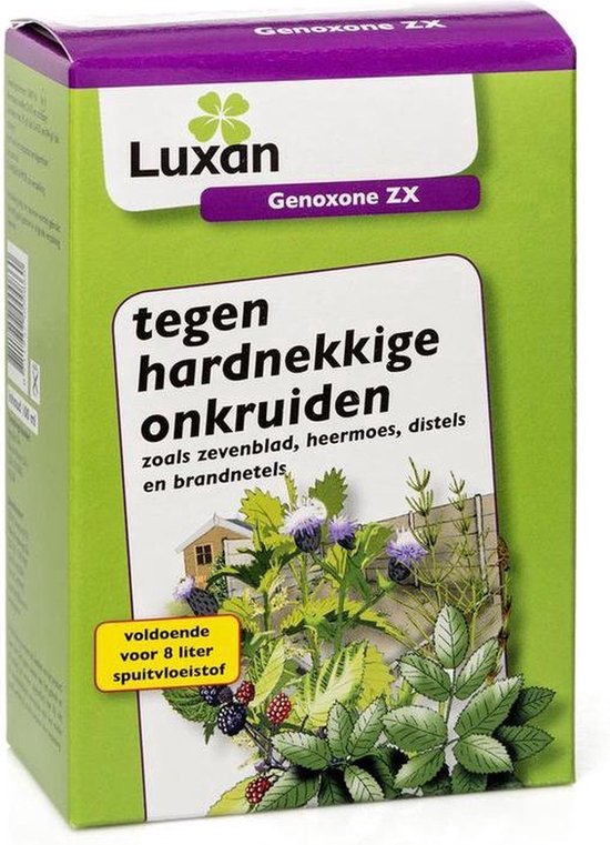 Genoxone Onkruidbestrijding Voor Gazon - 100 ml Voor - Tegen Heermoes, Klaver, Distels, Zevenblad, Paardenbloemen En Struikgewassen van Merkloos	