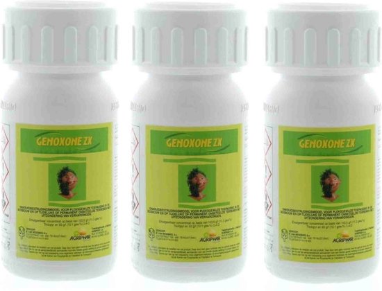 Genoxone ZX tegen hardnekkige onkruiden 3 x 250 ml