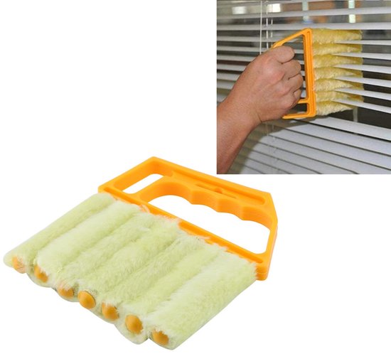 Gereedschap voor blind reinigen, reinigingsborstel voor jaloezie?n, wasbaar en roestbestendig, handig voor thuis