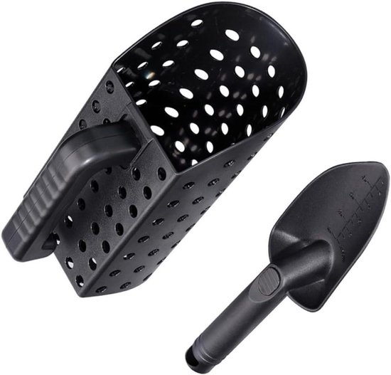 Gereedschap Voor Goudzoeken - Tuin Sets - Schatten Gravende - Metaaldetectie Tool - 25 cm - Zwart