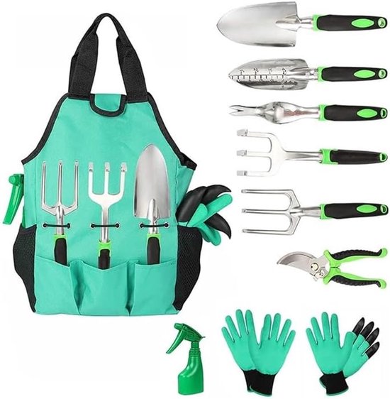 Gereedschapsset Tuin - Tuinbenodigdheden Set - Binnen en Buiten - Roestvrij Staal - 1.5 kg - Niet gespecificeerd