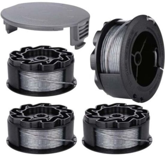 Geschikt geschikt voor Bosch Universal GrassCut 18 18-26 18-260 F016800570 grasmaaierdraadhaspels (geschikt geschikt voor dop, 4-pack)