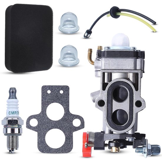 Geschikt voor 150BT carburateur voor Husqvarna 350BT 570BTS 560BTS 570BFS 580BTS 150BF 350BF 560BFS 580BFS rugblazers, geschikt voor RedMax EBZ8000 EBZ8050 blazers, vervangt 505183101, 502845001 en 521631601 van Merkloos	