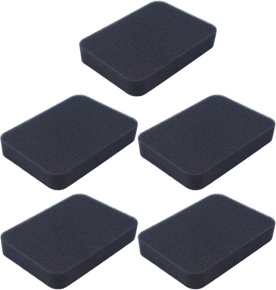 Geschikt voor 17211-899-000 Luchtfilter - 5-pack luchtfilter voor Honda GX240 GX270 GX340 GX390 GP5500 GP6500 EB5000X EM5000SX EB5000 EB6500 EB3500 EB5000 EM6500SX EB3000 EM3500 EM5000 Motoronderdelen van Merkloos	