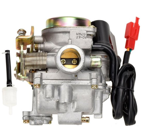 Geschikt voor 18mm PD18J PD18 Carburateur 4-takt Vervanging voor Scooter Carb GY6 50cc 60cc 80cc 139QMB 139QMA van Merkloos	