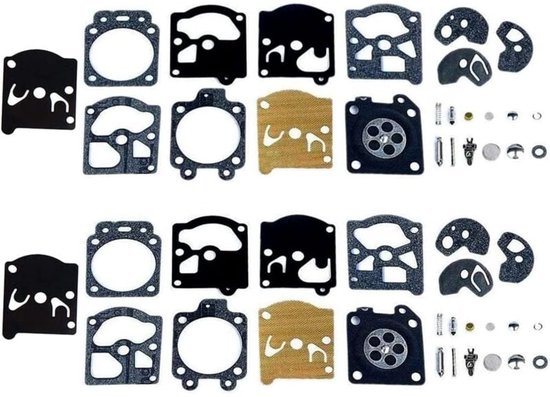 Geschikt voor 2-pack carburateur reparatieset membraanpakking compatibel met Walbro K10-WAT WA & WT-serie Stihl Hus-qvarna Poulan McCulloch Echo van FidgetFidget