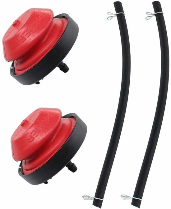 Geschikt voor 2-Pack Primer Pomp voor TECUMSEH 570682, 570682A, 751-10639, 951-10639A, HMSK100, HMSK105, HMSK110 Grasmaaier van Poweka