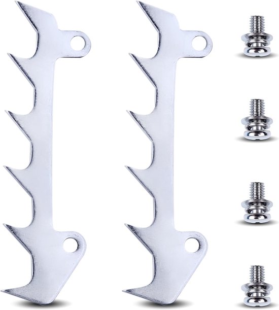 Geschikt voor 2 stuks MS170 bumper velschroeven voor Stihl MS180 MS200 MS201 MS210 MS230 MS250 MS171 MS181 MS211 017 018 020 021 023 025 019T MS190T MS192T MS193T MS200T kettingzaag van Merkloos	