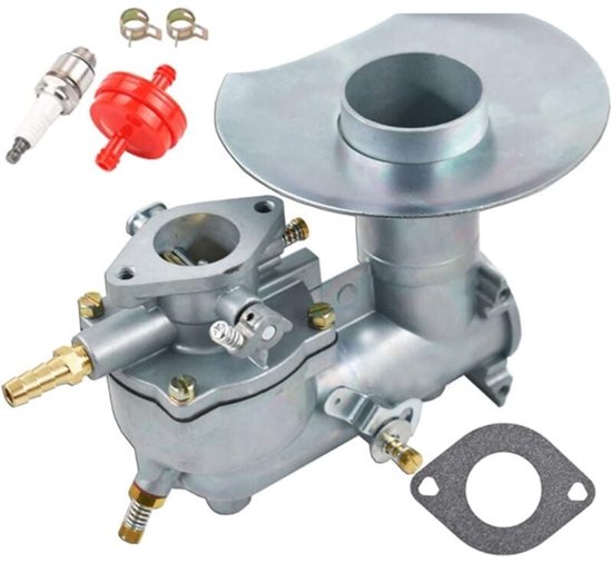 Geschikt voor 392587 Carburateur en pakking compatibel met Briggs & Stratton 325437 326431 326432 326434 326435 Motor, Buitengereedschappen Grasmaaier Accessoires van Merkloos	