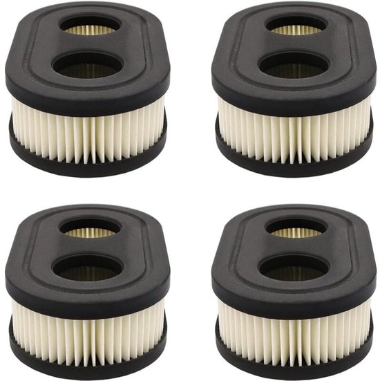 Geschikt voor 4 stuks grasmaaier luchtfilter, motor luchtfilter, grasmaaier filter, geschikt voor het vervangen van beschadigde grasmaaier onderdelen van KSPCWOLF