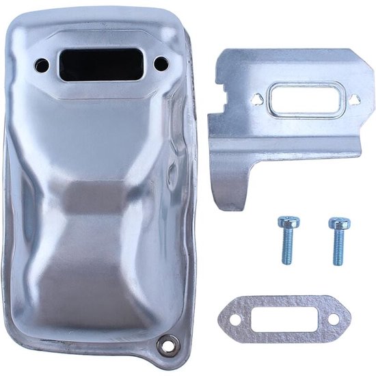 Geschikt voor 4238-140-0611 Uitlaatdemper voor Stihl TS410 TS420 zaag met pakking van Merkloos	