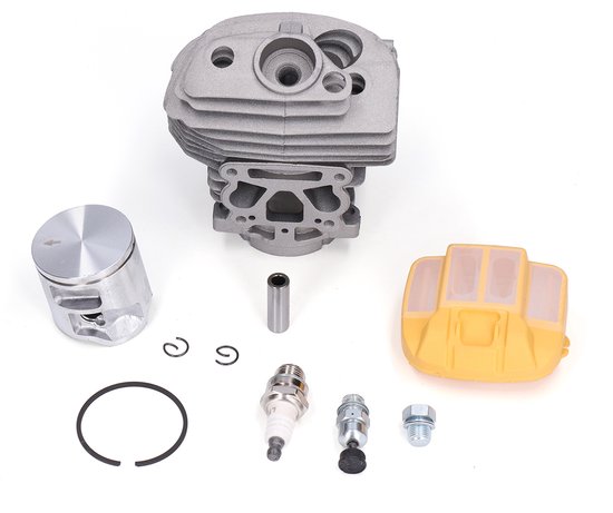 Geschikt voor 46mm cilinderzuigermontage, luchtfilterdeksel, overdrukventielset geschikt voor Husqvarna 555 560 562 XP kettingzaag van Husqvarna