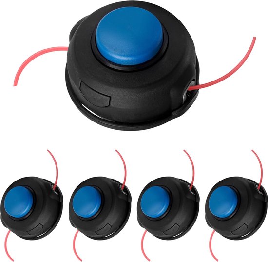 Geschikt voor 5-pack T25 Tap Advance Trimmerkop voor draadtrimmers, onkruidverdelgers, compatibel met Husqvarna rechte schachttrimmers van Merkloos	