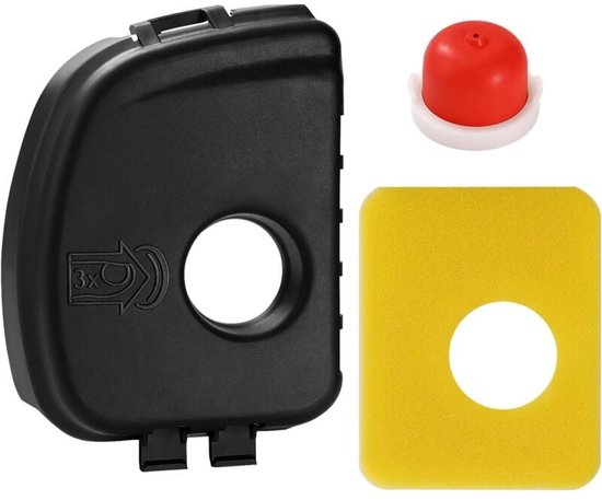 Geschikt voor 595660 Luchtfilterdeksel & 799579 Schuimluchtfilter & 594281 Primerpomp, compatibel met Briggs & Stratton 590581 08P502 08P602 09P602 van Merkloos	