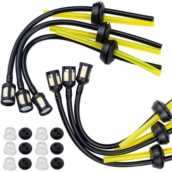 Geschikt voor 6 stuks universele brandstofslang bosmaaier multifunctionele brandstoffilterset met primerbolset THISNDE van THISNDE