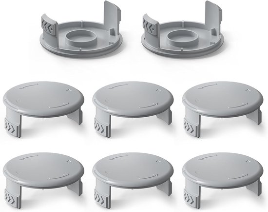 Geschikt voor AC14HCA vervangende spoelkap, geschikt voor Ryobi One 18V, 24V, 40V draadloze grasmaaier, geschikt voor Ryobi RYOBI grasmaaier accessoires, set van 8