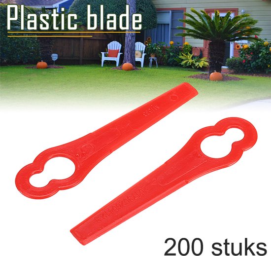 Geschikt voor Bosch L83 Reserve messen - 12*7 mm - 200 stuks van Merkloos	