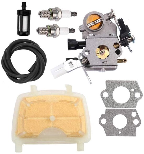 Geschikt voor C1Q-S121C Carburateur voor STIHL MS171 MS181 MS211 MS 181 171 211 Kettingzaag met Luchtfilter 1139 120 1602 van Merkloos	