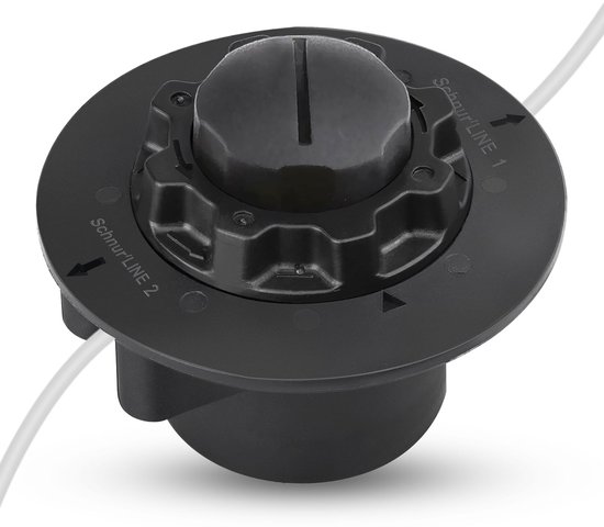 Geschikt voor C5-2-kop voor STIHL bosmaaier FS40 FS45 FS46 FS50 FSE60, JRISBO Autocut C 5-2-draadkop, spoel, vervangende onderdelen, C5.2-trimmerkopaccessoires (1-pack) van JRISBO