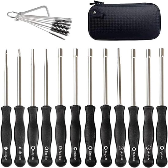 Geschikt voor Carburateur afstelgereedschap voor 2-takt kleine motoren Poulan Husqvarna STIHL Echo Trimmer Weed Eater Kettingzaag Band ZT-1 500-13 Metering Rod Tool van ZT-1