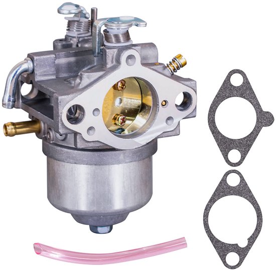 Geschikt voor Carburateur compatibel met Kawasaki FC420V 4-takt John Deere DR Brush-motoren. Vervangt modellen 15001-2972 15003-2154 15003-2153 van Merkloos	