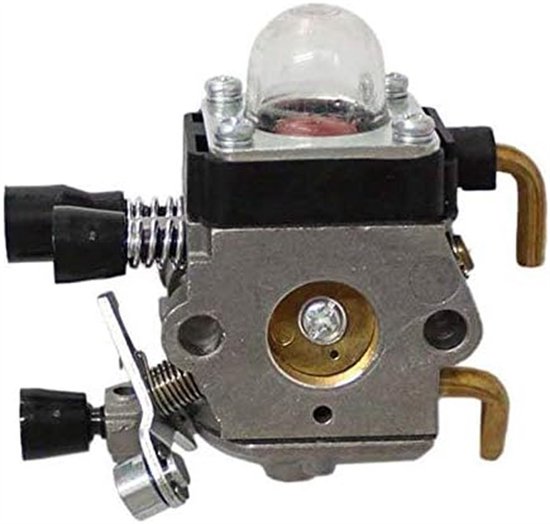 Geschikt voor Carburateur compatibel met Stihl FS55 FC55 FS45 Compatibel met Zama # C1Q-S71 C1Q-S97 A C1Q-S143 C1Q-S153 C1Q-S186 C1Q-S186 A CIQ S186B 41401200619 400 120 0619 B van Merkloos	