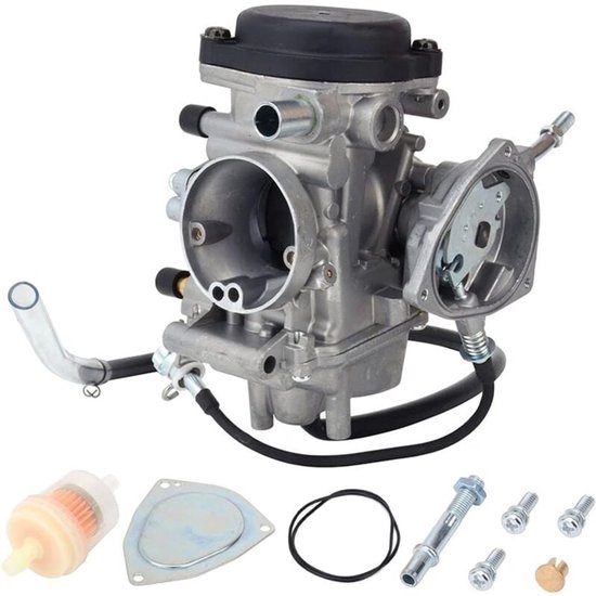 Geschikt voor Carburateur - Inlaatspruitstuk voor YFM350, YFM400, YFM450, Bruin, Big Bear, Wolverine, Kodiak, Grizzly - 33 mm van Merkloos	