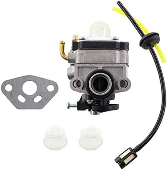 Geschikt voor Carburateur Kit Brandstoffilter Slang Kit Voor Robin Subaru EH025 EH035 592-60090-00-2 593-60140-00 Met Pakking Primer Bol van Merkloos	