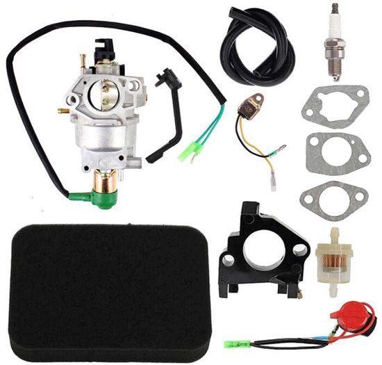 Geschikt voor Carburateur luchtfilterkit voor WH6500E WHC6500E WH7000 WH7000C WH7000E WH7000 van Hipa