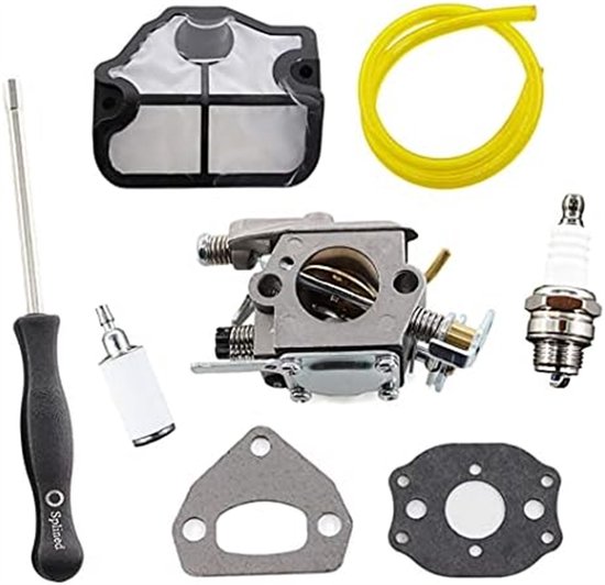 Geschikt voor Carburateur met bougieluchtfilter voor Husqvarna 36 41 136 137 141 142 kettingzaag voor Zama C1Q-W29E van JINFANNIBI