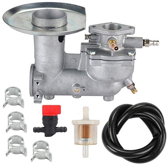 Geschikt voor Carburateur montage 392587 - Briggs & Stratton 391065 391074 391992 - Met olieslang & oliefilter etc. van Merkloos	