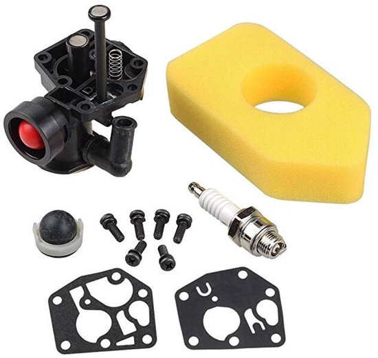 Geschikt voor Carburateur montage 795477 - Briggs & Stratton 795469 794147 699660 - Met bevestigd luchtfilter etc. van Merkloos	