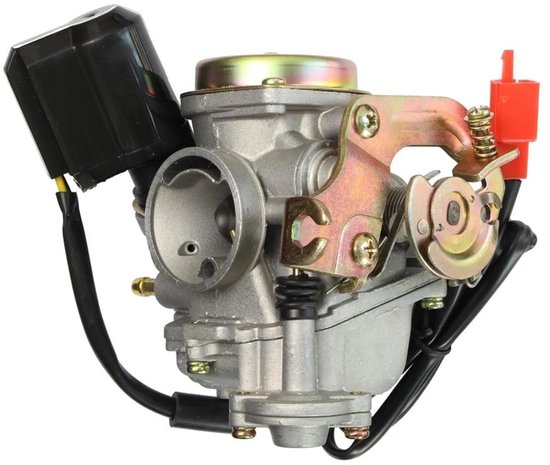 Geschikt voor Carburateur Motor GY6 50cc 60cc 80cc 90cc Scooter BROMFIETS voor Kymco Agility Manco Hornet Meitian PD18J PD19J 139QMB 139QMA 18mm 19mm ATV CARBURATEUR Carburateur (GY6-50-B-1) van MagiDeal