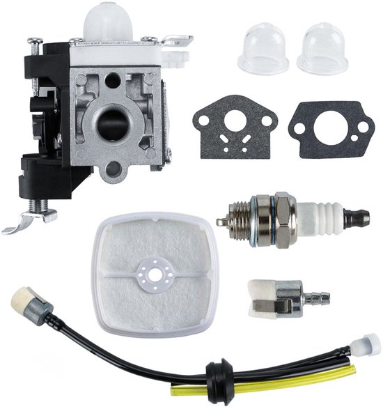 Geschikt voor Carburateur voor Echo PB-265L PB-251 PB-265LN PB-255LN ES255 PB 255 Blower voor ZAMA RB-K85, Vervang # A021001350 A021001351 A021001352, met luchtfilter van HOCAO