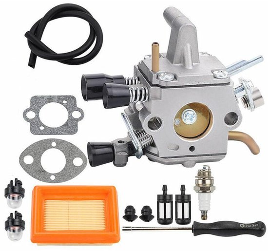 Geschikt voor Carburateur voor Stihl STIHL FS120 FS120R BT120 BT120C FS200 FS200R SP200 FS250 FS250R HT250 FT250 FS300 FS350 FR350 FR450 FR480 FR480C Onderdelen 4134 120 0653 4134 120 0652 van Merkloos	