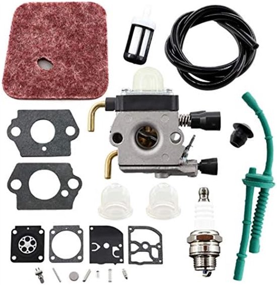 Geschikt voor Carburateurset voor Stihl BG72 BG75 HS80 FS85 FS80 ZAMA C1Q-S66 C1Q-S143 C1Q-S153 vervangen 4140 120 0619 4137 120 0608 Heggenschaar Strimmer van Merkloos	