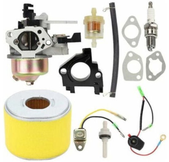 Geschikt voor Compatibel met carburateur voor GX340 GX390 13HP 11HP (16100-ZF6-V01). van Finegood