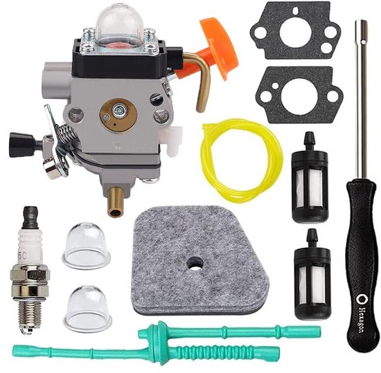 Geschikt voor FS90r FS110R C1Q-S174 Carburateur - Past op FS100 HL90/100 HT100 M100 KM110 van Stihl