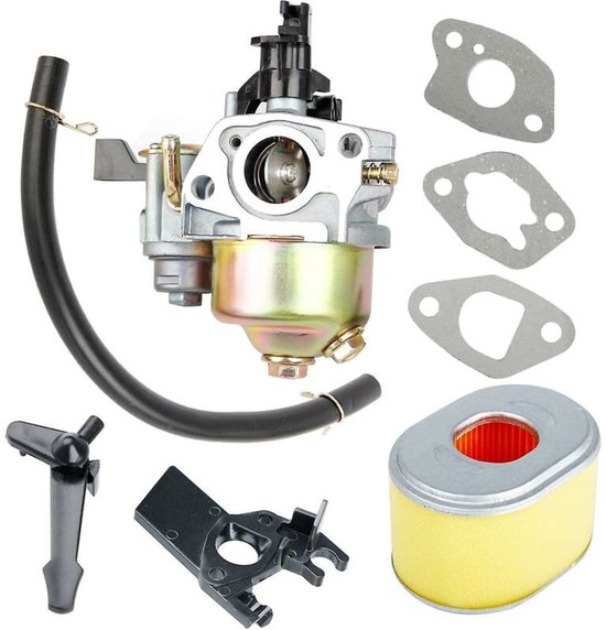 Geschikt voor Geschikt voor GX160 carburateur met luchtfilter, past op Honda GX140 GX168 GX200 GX160 5,5 pk GX200 6,5 pk motor, vervangt 16100-ZH8-W61 van Masolei