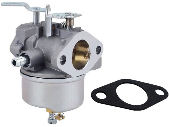 Geschikt voor Gloednieuwe carburateur voor grasmaaiers, soepel lopende carburateur, geschikt voor Tecumseh 632370, 632110, 632334, 632536, 640105, 632334A en 632370A van Merkloos	