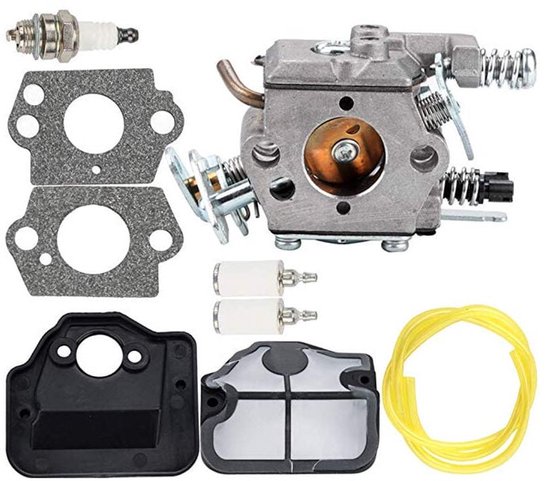 Geschikt voor Husqvarna Carburateur Montage 36 41 136 137 141 142 - Olie Kettingzaag Reserveonderdelen van Husqvarna