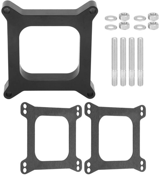 Geschikt voor inch carburateur spacer open center stijl vervanging voor Chrysler Mopar 4 cilinder motor 3 stuks van Merkloos	