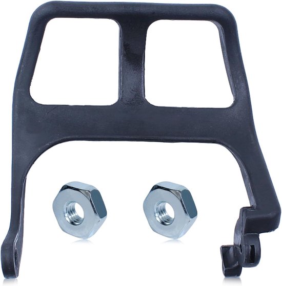 Geschikt voor Kettingremhendel voor Stihl 017 018 MS170 MS180 kettingzaag, handbescherming met zaagbladmoer, vervangt 1130 792 9100 van Merkloos	