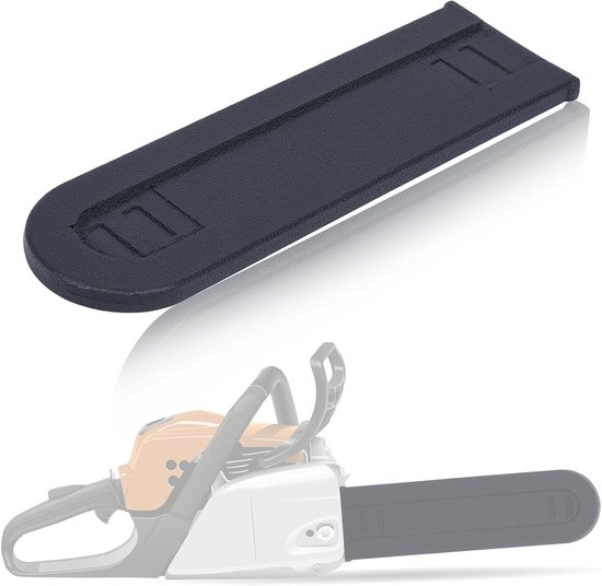 Geschikt voor Kettingzaaghoes - Kettingzaagstanghoes voor kettingzaag 81012 Universele kettingzaagkettinghoes Duurzame kunststof snijonderdelen Krasbestendige beschermplaat Zwart van Merkloos	