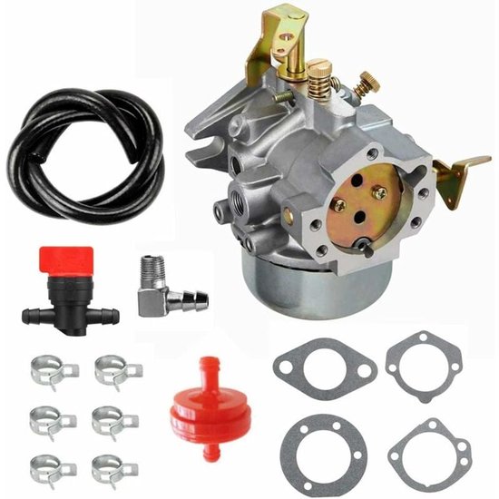 Geschikt voor Koller k241 k301 gietijzeren 10 pk 12 pk carburateur voor carburateur met afstandsset k241 van Merkloos	